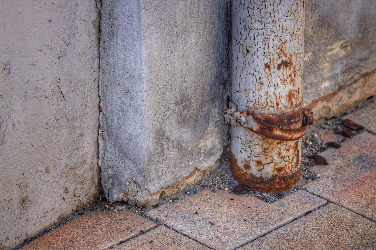 Downspout Extensions and Regrading the Low Spot by the Back Door