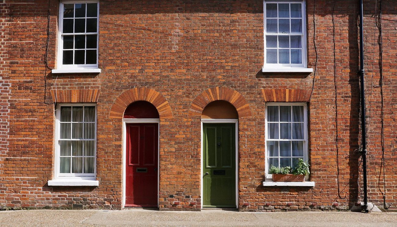House Trim and a Front Door, Repainted Over Three Weekends